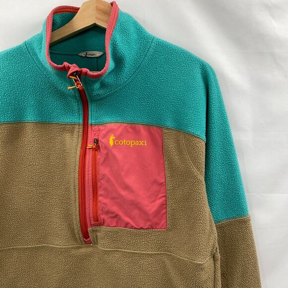 Cotopaxi Half Zip colorblock Pullover - Picture 1 of 5
